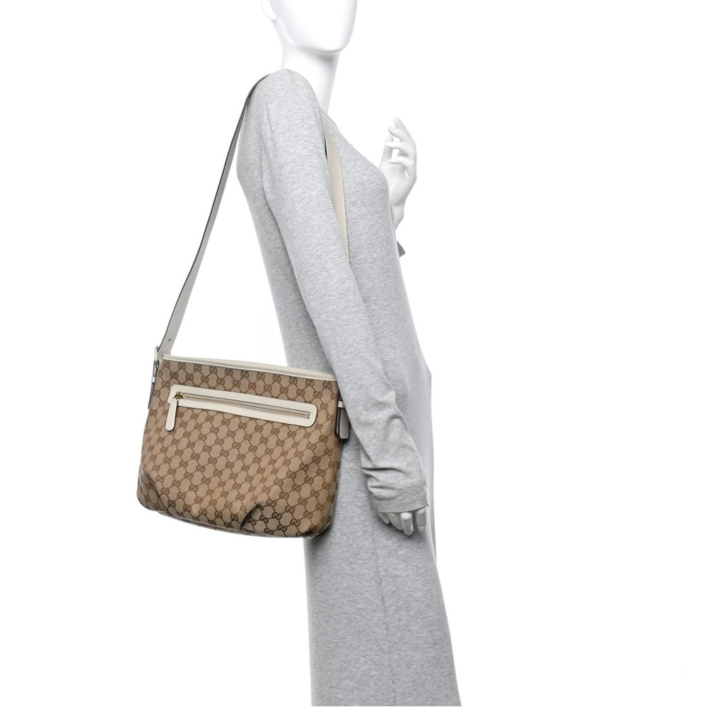Gucci GG Canvas Crossbody‎ Bag